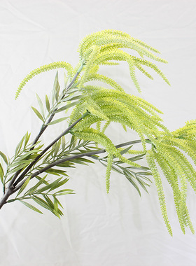 仿真手感佛手家居装饰花束带花金钱叶摄影婚庆道具摆件仿真花