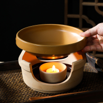 Alcohol Furnace Dry Pan Ceramic Bowl Mini Small Hot Pot Casserole Domestic Hotel Special Cutlery Edge Furnace Commercial Suit