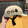 Cute peaked cap 3C certified electric vehicle helmet