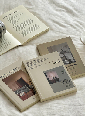 高级感英文仿真书摆件拍照道具