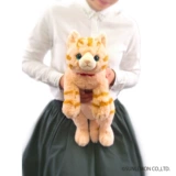 Реалистичная плюшевая игрушка, милая кукла для обнимания для сна, популярно в интернете, кот, подарок на день рождения