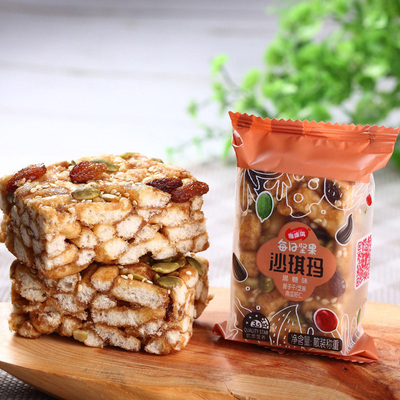 每日坚果黑糖沙琪玛整箱1000g