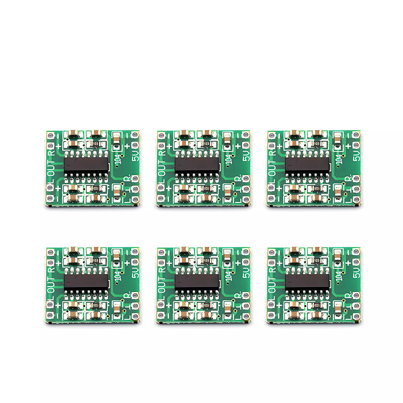 微型数字功放板2*3W D类PAM8403功放模块diy 2.5～5V 可USB供电 - 图0