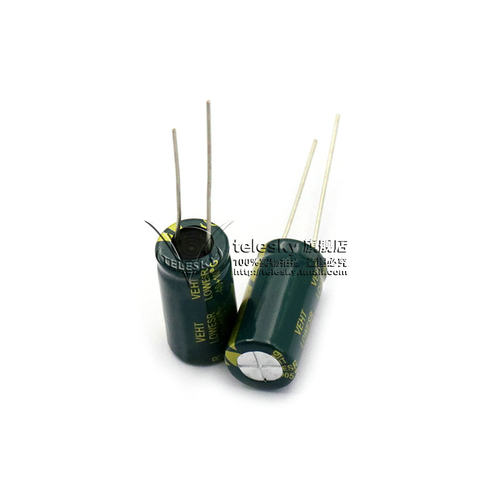 高频 电解电容 16V/2200UF 10*20MM 直插 铝电解电容器(5个) - 图3