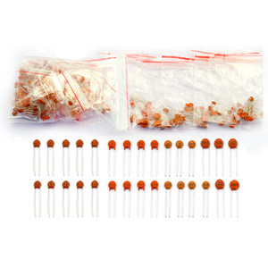 TELESKY常用瓷片电容包2pf-0.1UF样品电子元件包每种10个共30种