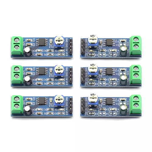 LM386功放板模块20 200倍音频音量放大器微声音频功率放大板电路 - 图0