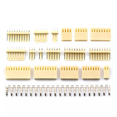 KF2510接插件 2.54MM连接器 插头+直针座+端子 2P 3P 4P等(10套) - 图0