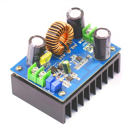 车载太阳能充电12-80V600WDCDC恒压恒流可调升压稳压电源模块板 - 图0