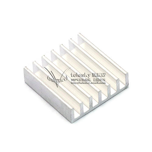 【TELESKY】散热片 芯片散热器 20*20*6MM CPU散热块 (5个) - 图2
