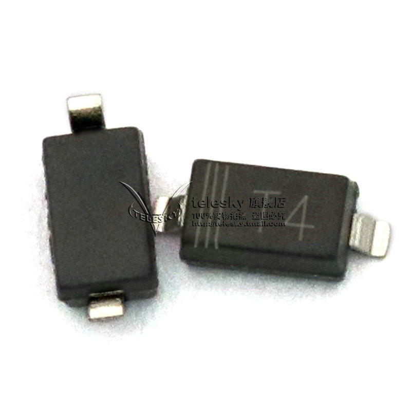 贴片开关二极管 1N4148 IN4148丝印T4 1206 SOD123封装(50个)_虎窝淘