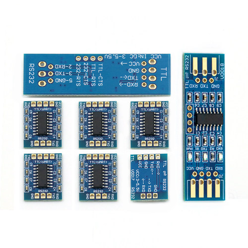 RS232 SP3232 TTL转RS232模块 RS232转TTL 刷机线沉金板串口模块 - 图0
