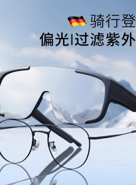 户外旅游登山护目镜墨镜可套