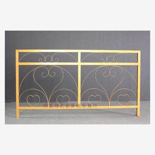 商场围栏活动 铁艺护栏 田园扶手栏栅 隔断中式装饰落地摆件道具 - 图3