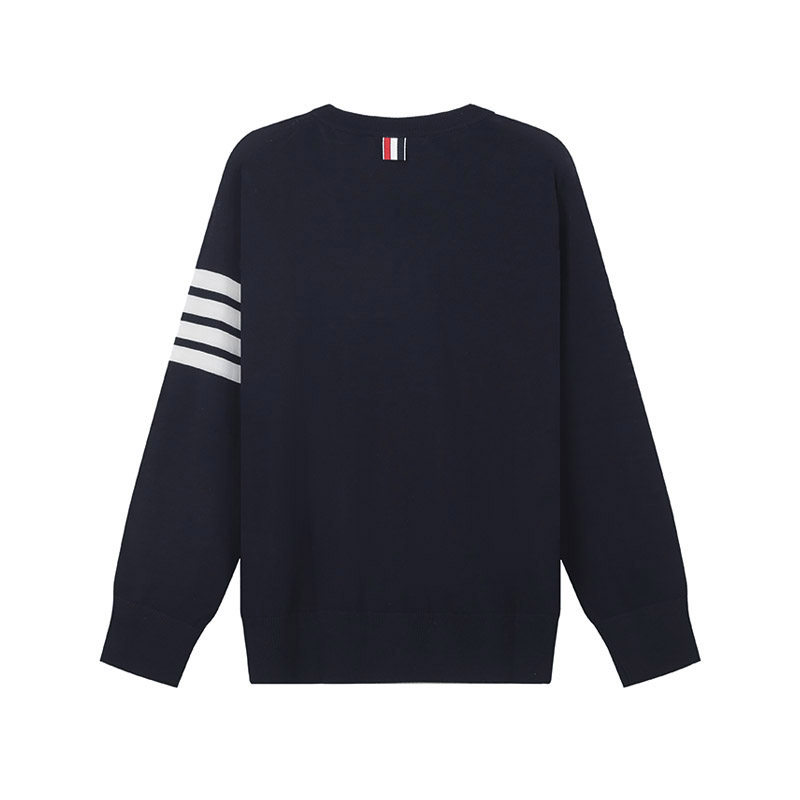 【自营】Thom Browne汤姆布朗 男士羊毛长袖针织衫MKA002A Y1014,淘宝优惠券,粉丝福利购,淘宝优惠卷