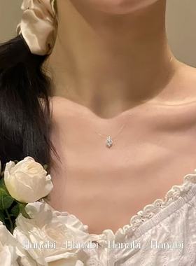 ＜花火商店＞一滴泪 - 爆闪烟花切!!拿捏氛围感锆石鱼线项链