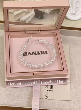 ＜花火商店＞冰滴砂糖 - 锆石方块锆石手表扣手链