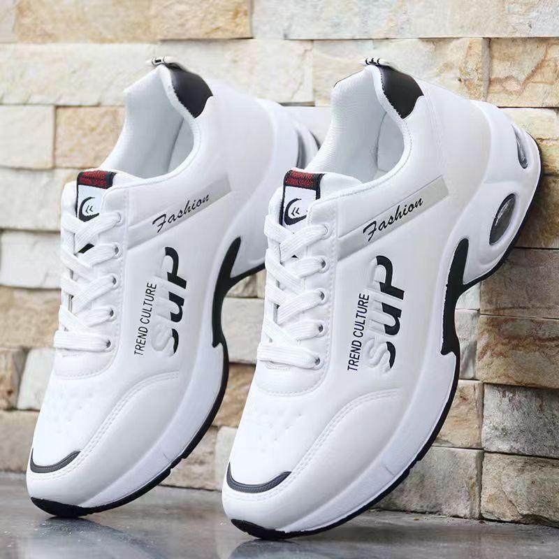 男鞋2025新款春季皮面防水运动鞋男士休闲跑步鞋子男款潮牌老爹鞋,淘宝优惠券,粉丝福利购,淘宝优惠卷