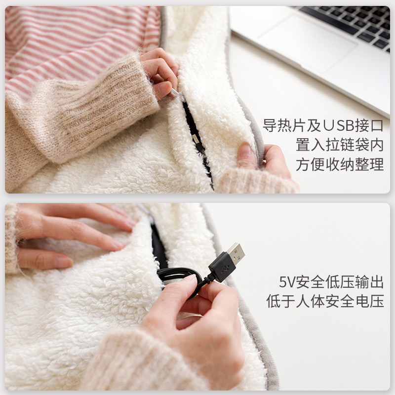 Usb暖手袋学生办公室家用过冬保暖神器 热品库 性价比省钱购