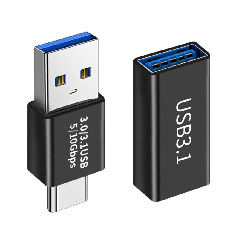 type-c转USB3.0母接口母对母转接头公对公USB公头转换器U盘数据线连接传输欧艾思适用于华为手机苹果三星小米 - 图0