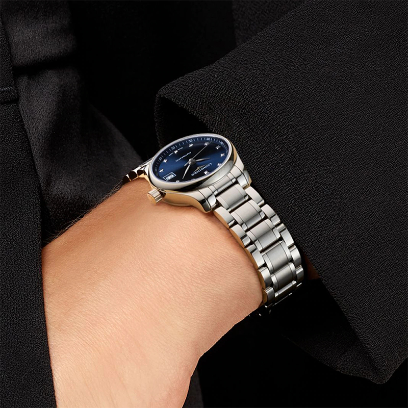 Longines/浪琴名匠系列瑞士女士手表自动机械女表 L2.128.4.97.6-图2