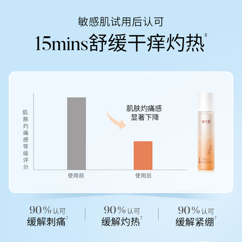 溪木源山茶花精华爽肤水舒缓保湿修护补水敏感肌湿敷化妆护肤水女