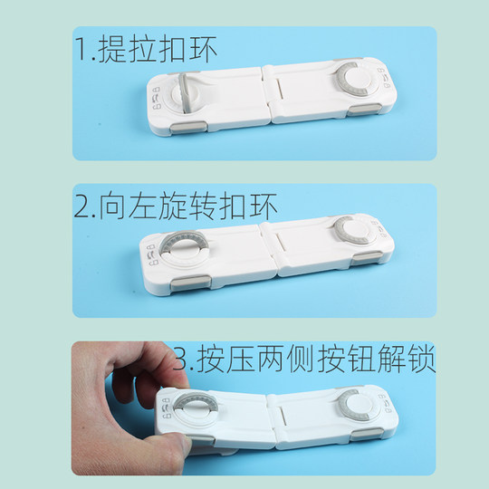 Look, my three-step unlock baby can’t open it.