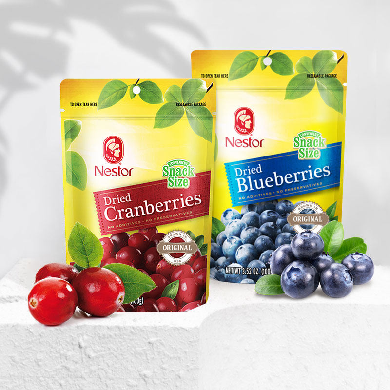 nestor进口蔓越莓干野生蓝莓干果干 Nestor海外梅类制品