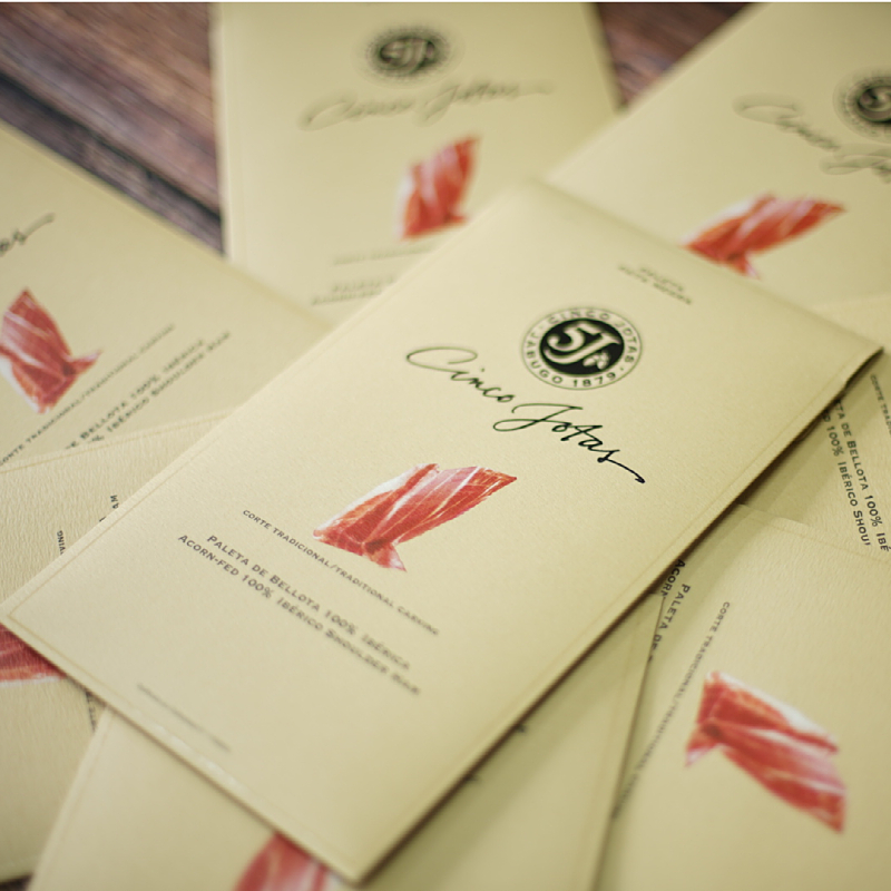 【5J火腿原装切片】西班牙伊比利亚黑猪橡果饲养后腿即食黑标火腿 - 图2