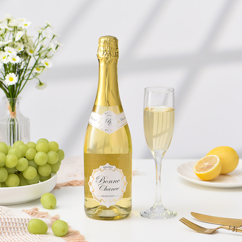 爱丝维娜幸运莫斯卡托低醇起泡葡萄酒750ml西班牙原瓶进口整箱,淘宝优惠券,粉丝福利购,淘宝优惠卷