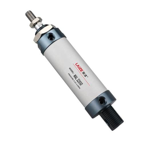 MAL铝合金迷你圆形气缸小型气动大全16 20 32 40 25*50 75100 - 图3