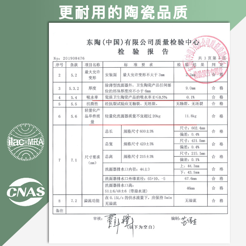 TOTO台下盆LW548B家用卫生间嵌入式洗脸单盆大尺寸陶瓷洗手池(07) - 图1