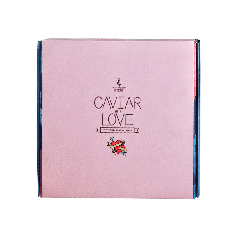 【情人礼盒】卡露伽鱼子酱LOVE系列鱼籽酱高级礼盒10g*4罐送礼,淘宝优惠券,粉丝福利购,淘宝优惠卷