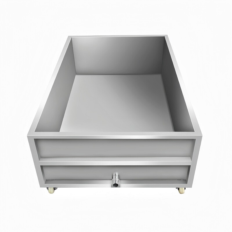 特厚304不锈钢移动水箱长方形工业储水桶手推车水槽浸泡解冻池1.5,淘宝优惠券,粉丝福利购,淘宝优惠卷