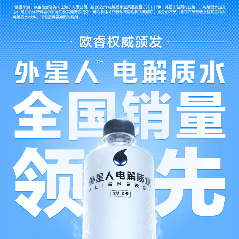 【88vip】外星人0糖0卡电解质水整箱混合口味500mL*8瓶 - 图0