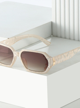 法国coss koko新款多边形太阳镜 欧美个性小框简约眼镜百搭墨镜