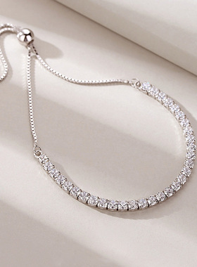 法国Coss KoKo排钻手链女闺蜜冷淡风简约小众设计感手饰轻奢时尚