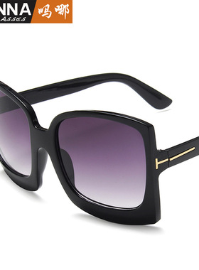 法国coss koko欧美潮流大框太阳眼镜复古包花豹纹色墨镜时尚女街