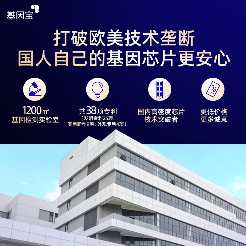 Complete genetic testing and free physical gene chip certificate