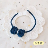 Шерстяной чокер, брендовый универсальный трикотажный слюнявчик