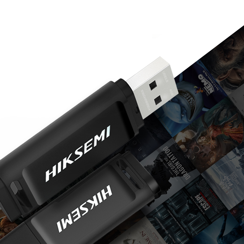 海康威视8GB USB2.0招标U盘小巧便携电脑车载通用投标优盘系统盘-图0