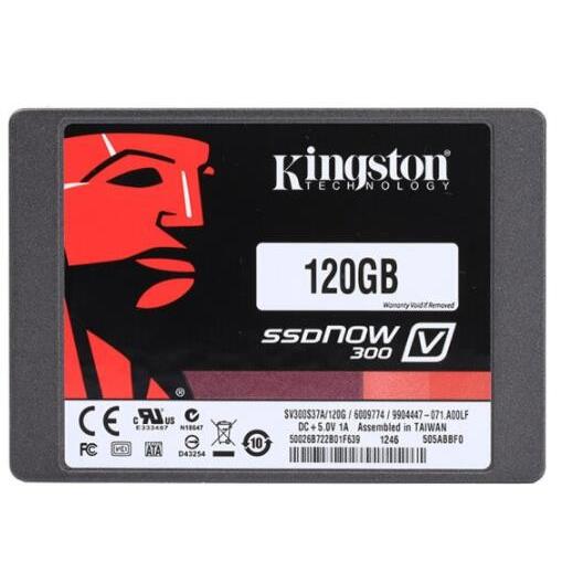 金士顿120G V300 SSD固态硬盘2.5英寸SATA3台式机笔记本固态硬盘