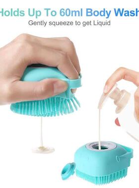 Pet Dog Shampoo Brush 2.7oz 80ml Cat Massage Comb Grooming S