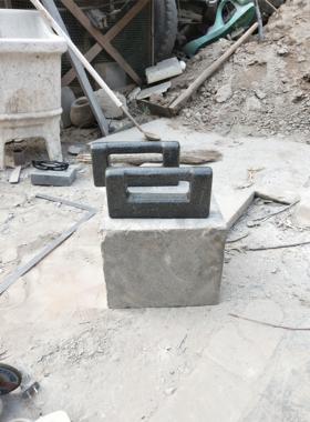 汉白玉花岗岩石锁练功健