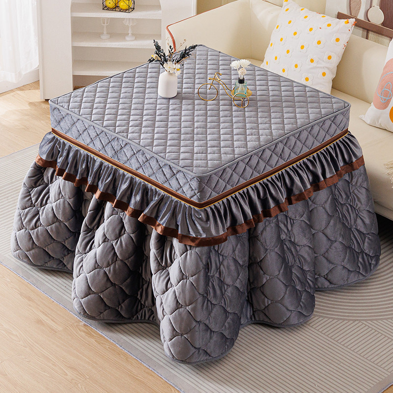 烤火桌子罩套加绒加厚正方形烤火罩2025新款布套电暖炉罩烤火被子,淘宝优惠券,粉丝福利购,淘宝优惠卷