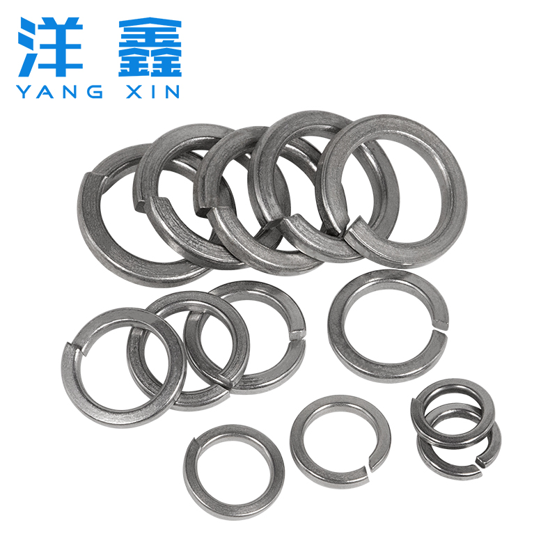 不锈钢弹垫圈304不锈钢开口弹性垫圈M2M3M4M5M6M8M10M16M18M20M22-图1