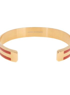 日本直邮Daniel Wellington 女士手镯 DW00400014 经典手镯 红色