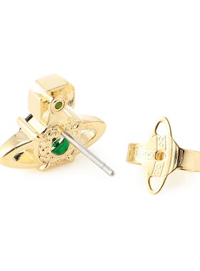 日本直邮Vivienne Westwood REINA EARRINGS 女士双耳耳环 金色 [