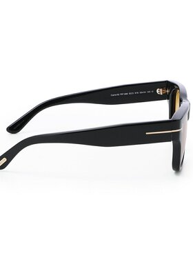 日本直邮Tom Ford 男士黑色太阳镜 型号 ft1280 01e CAINE