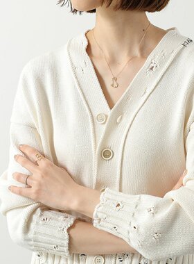 日本直邮ALIITA OSITO BRILLANTE 戒指 - 女士泰迪熊图案钻石戒指