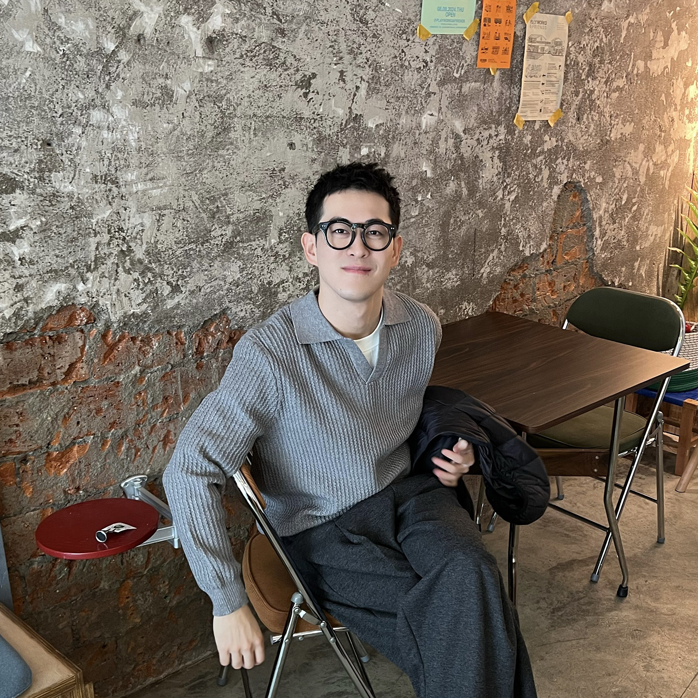 Nick Tian 老钱风V领肌理条纹纯色长袖针织衫男秋冬韩系百搭毛衣,淘宝优惠券,粉丝福利购,淘宝优惠卷